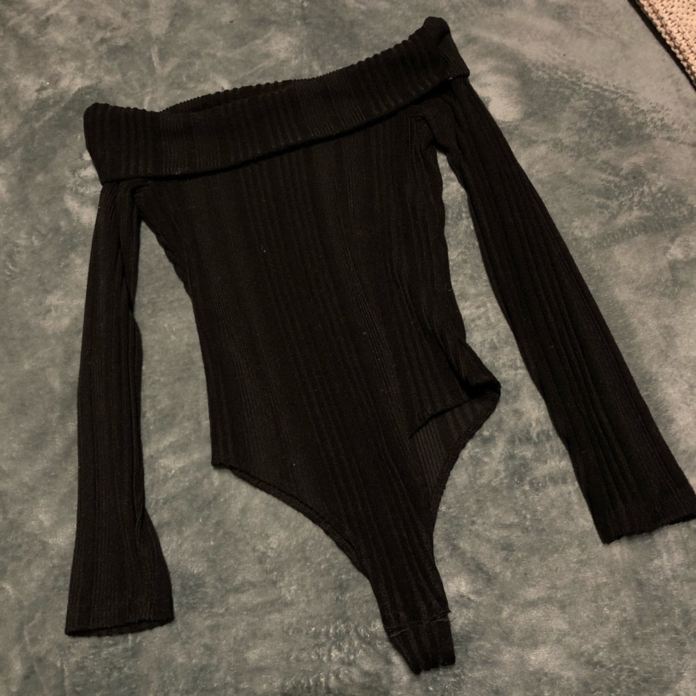 off the shoulder bodysuit